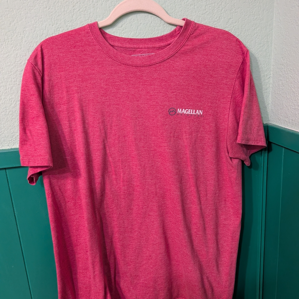 Magellan Outdoors Men's Vibrant Red Short Sleeve Tee